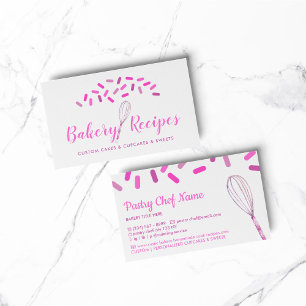 Carte De Visite boulangerie Creative Whisk Signature