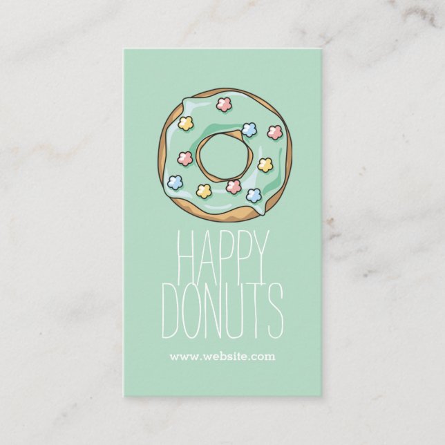 Carte De Visite Boulangerie de beignes Caffe Pâté (Devant)