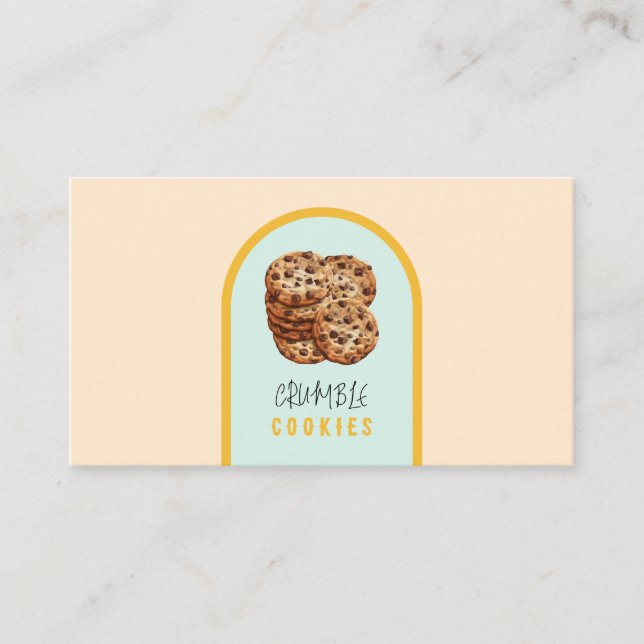 Carte De Visite Boulangerie de cuisine (Devant)