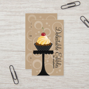 Carte De Visite Boulangerie de petit gâteau