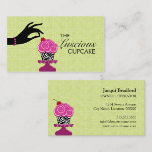 Carte De Visite Boulangerie lunatique de zèbre