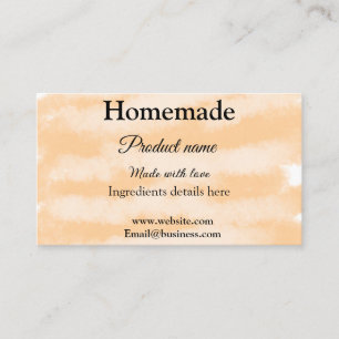 Carte De Visite Boulangerie maison faite avec amour ajouter texte