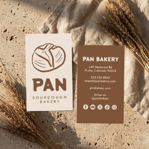 Carte de visite Boulangerie Pain de campagne au le