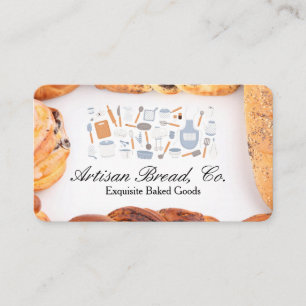 Carte De Visite Boulangerie   Restaurant   Pâtisseries