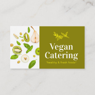 Carte De Visite Boulangerie végane biologique nutrition alimentair