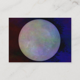 Carte De Visite Boule de Crystall de quartz