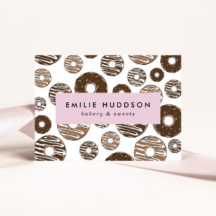 Carte De Visite Boulettes de chocolat, Sucres, Boutique de gâteaux