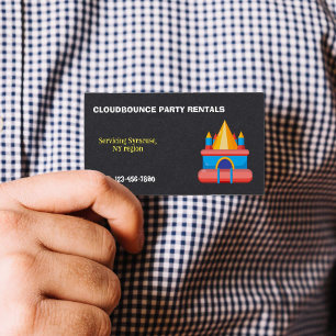Carte De Visite Bounce Rentals Premium
