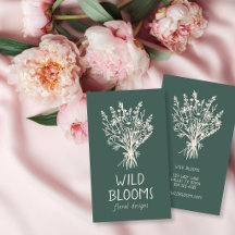 Bouquet de fleurs sauvages Floral simple minimalis