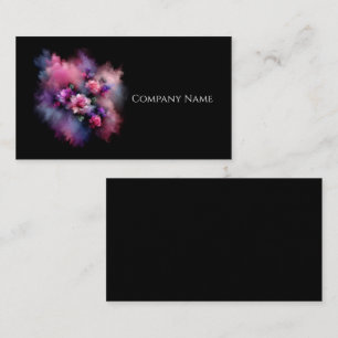 Carte De Visite Bouquet de roses Abstraites