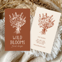 Bouquet fleur sauvage Rustique minimaliste Simple