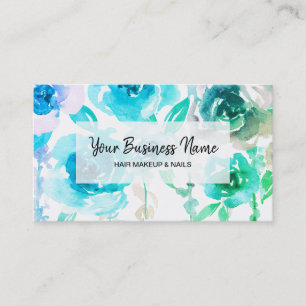 Carte De Visite *~* Bouquet floral Rose Fleurs à la Wisteria