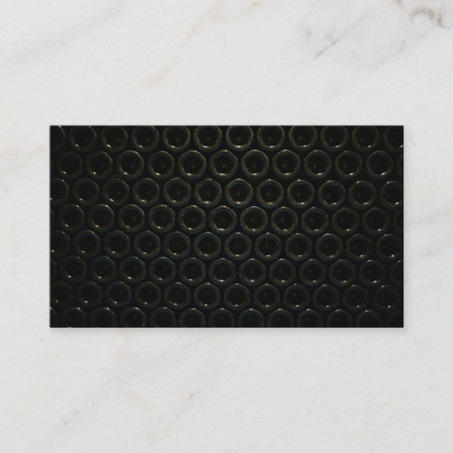 Carte De Visite bouteille de vin fond texture motif fond (Devant)