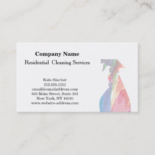 Carte De Visite Bouteille professionnelle moderne de jet de