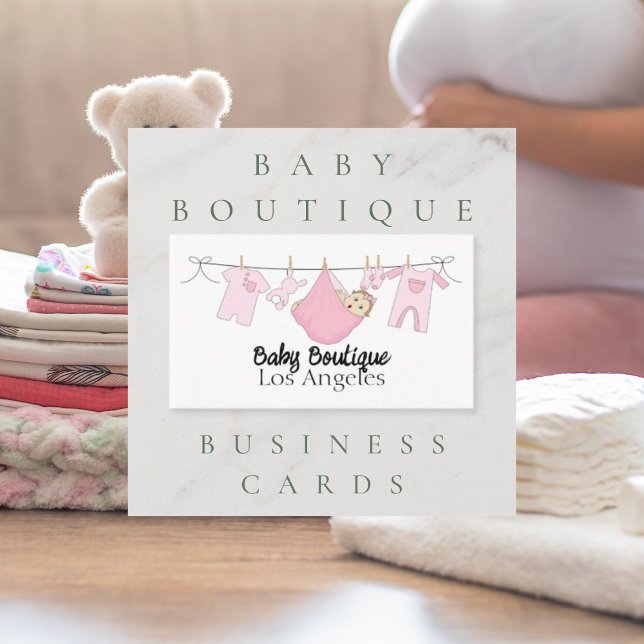 Carte De Visite Boutique Baby-line (Créateur téléchargé)