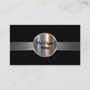 Carte De Visite Boutique de cigares chic Tobacconiste Moderne