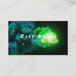 Carte De Visite Boutique de cigarette de vapotage de vapeur de fum