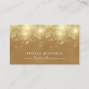 Carte De Visite Boutique de luxe Bokeh Glamor