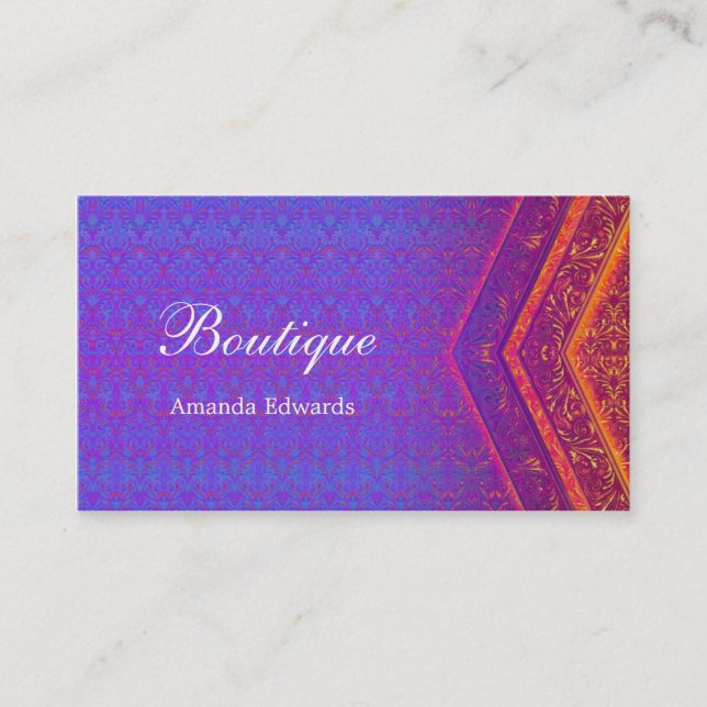 Carte De Visite Boutique | élégant (Devant)