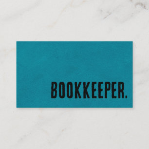 Carte De Visite Boutique en cuir Premier Blue Faux