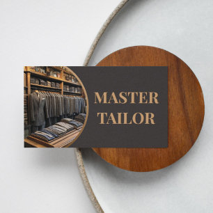 Carte De Visite Boutique Master Tailor Classic & Retro Suits