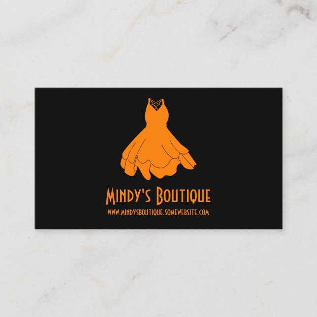 Carte De Visite Boutique Mindy (Devant)