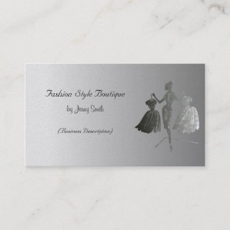 Carte De Visite Boutique Mode