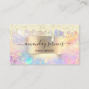 Carte De Visite Boutique NAILS Boutique Gold Dridge