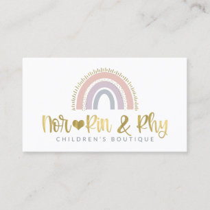Carte De Visite Boutique Nor Rin & Rhy - Pas de Modèle modifiable