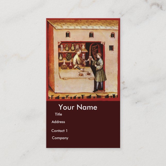 Carte De Visite BOWL OF HYGEIA - Médecine, Pharmacie (Devant)