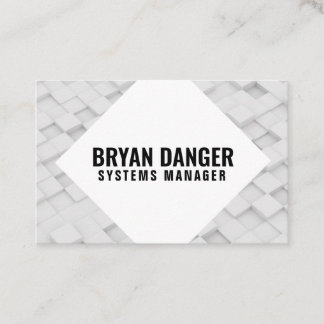 Carte De Visite "Box World" personnalisé (Royaume-Uni/Euro)