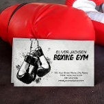 Carte De Visite Boxe gants autocar aquarelle art<br><div class="desc">Boxe gants autocar aquarelle art</div>
