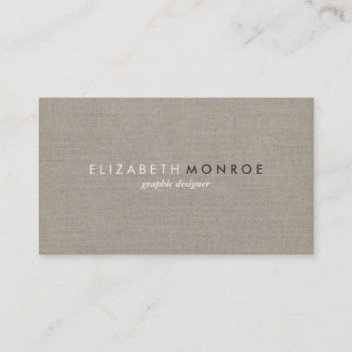Carte De Visite Bracelet rustique simple et moderne