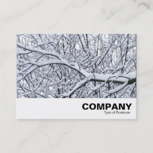 Carte De Visite Branches de neige