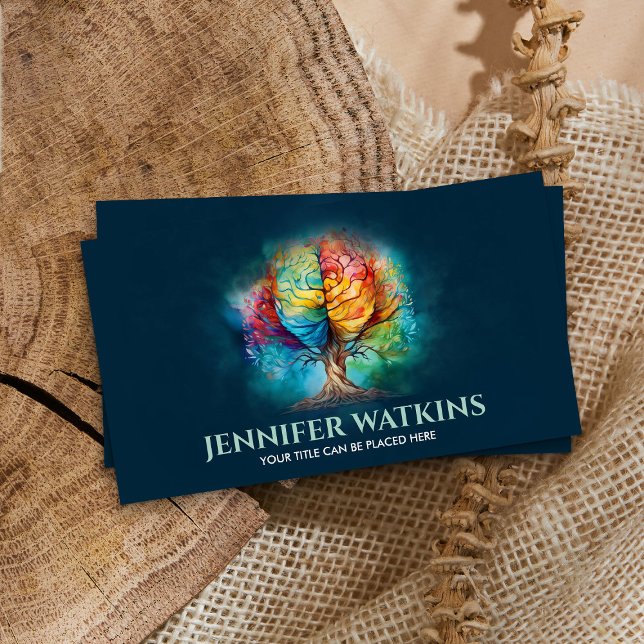 Carte De Visite Branches Minérales - L'Arbre Cerveau (Créateur téléchargé)