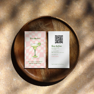 Carte De Visite Branding de mixologue   Bar mobile inspiré des coc