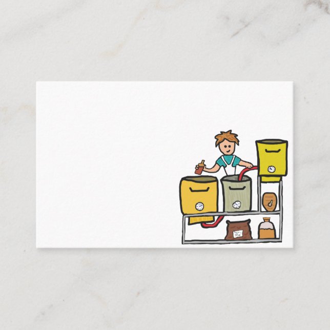 Carte De Visite Brassage domestique (Devant)