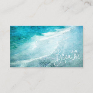 Cartes De Visite Citation Plage Zazzle Fr