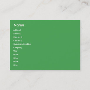 Carte De Visite Brésil - Chubby