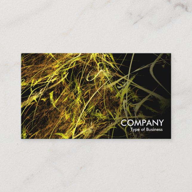 Carte De Visite Brins d'or Fractal 02 (Devant)