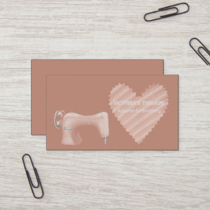 Carte De Visite Broderie de vêtements