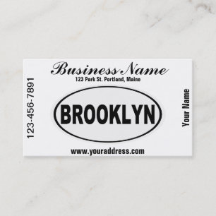 Carte De Visite Brooklyn New York