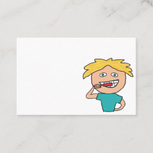 Carte De Visite Brossage des dents