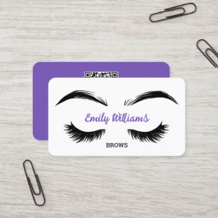 Carte De Visite Brosses Lashes Microblading