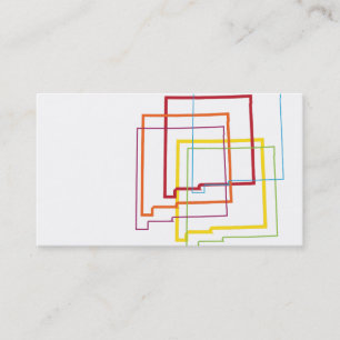 Carte De Visite brouillage de la fierté du nouveau-mexique