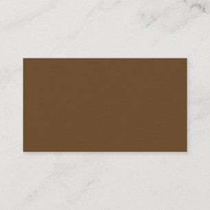 Carte de visite Brown Premium foncé