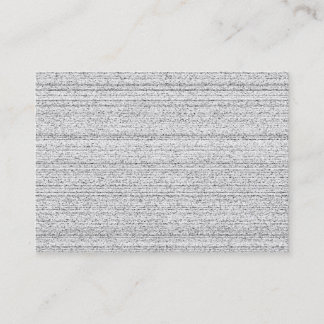 Carte De Visite Bruit blanc. Grain noir et blanc de Milou