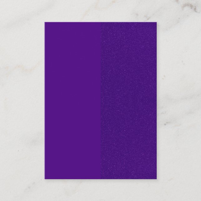 Carte de visite Bruit Violet Fractionné - Personna (Devant)