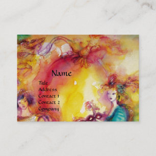 Carte De Visite BRÛLER LE CARNAVAL / Théâtre, Danse et musique