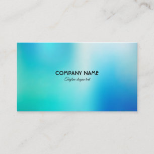 Carte De Visite Bue tones blurred background